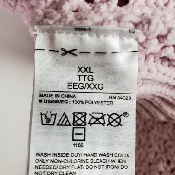 GAP Lavender 90s Shaker Open Boxy Cardigan Drop Shoulder XXL Barbiecore Softgirl - Picture 13 of 13